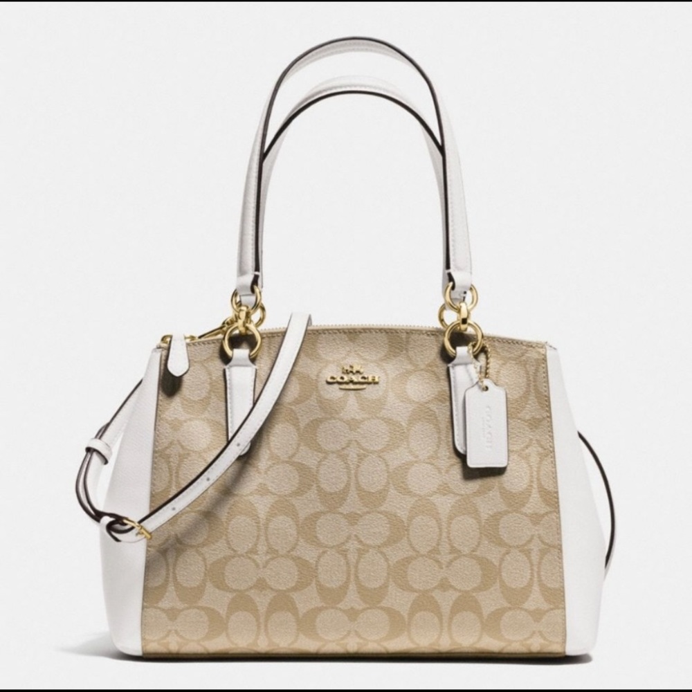 Coach Signature Small Christie Bag NWT